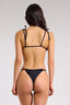 Bikini Jungle Jewel Negro - Braguita cortina