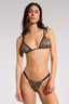 Bikini Jungle Jewel Negro - Top
