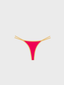 Bikini Fuchsia Gold - Braguita Tanga