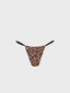 Bikini Jungle Jewel Negro - Braguita cortina