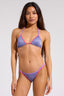 Bikini Glitter Violet - Top