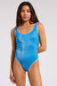 Bañador - One Piece Glitter Blue