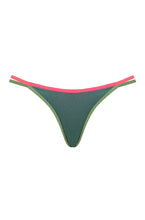 Bikini Glitter Verde - Braguita Tanga