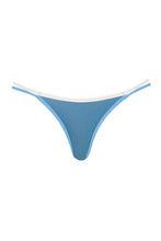 Bikini Glitter Blue - Braguita Tanga
