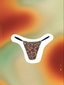 Bikini Jungle Jewel Negro - Braguita cortina