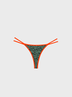 Drama de menta - Fondo de bikini de tiras
