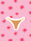 Bikini Fuchsia Gold - Braguita Básica