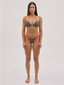 Top de bikini triangular Mint Drama