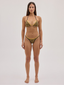 Top de bikini triangular Zebra Sun