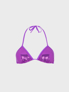 Pure Violet - Triangle Bikini Top
