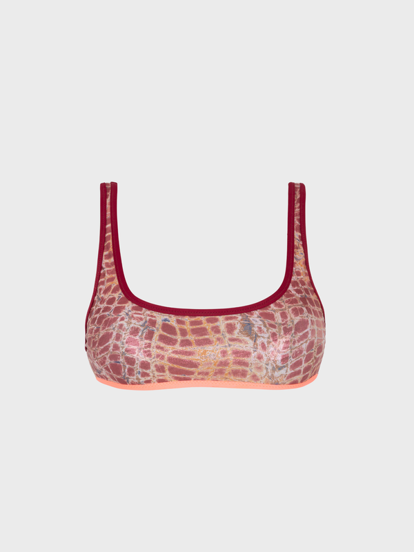 Carmesí Club - Sport Bikini Top
