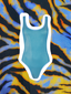 Bañador - One Piece Glitter Blue