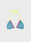 Energy Blue - Triangle Bikini Top